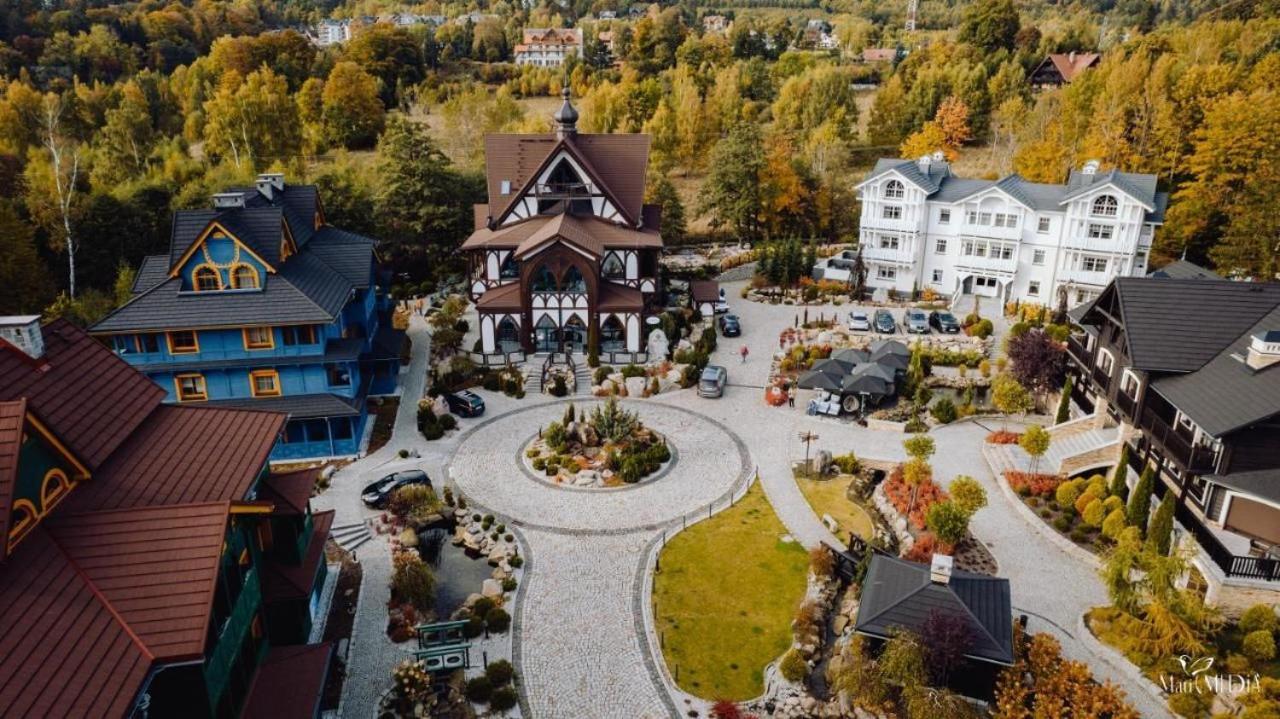 Dolina Wikingow 2-Poziomowy Apartament W Norweskiej Dolinie Z Dwoma Balkonami I Dostepem Do Strefy Wellness シクラルスカ・ポレンバ エクステリア 写真